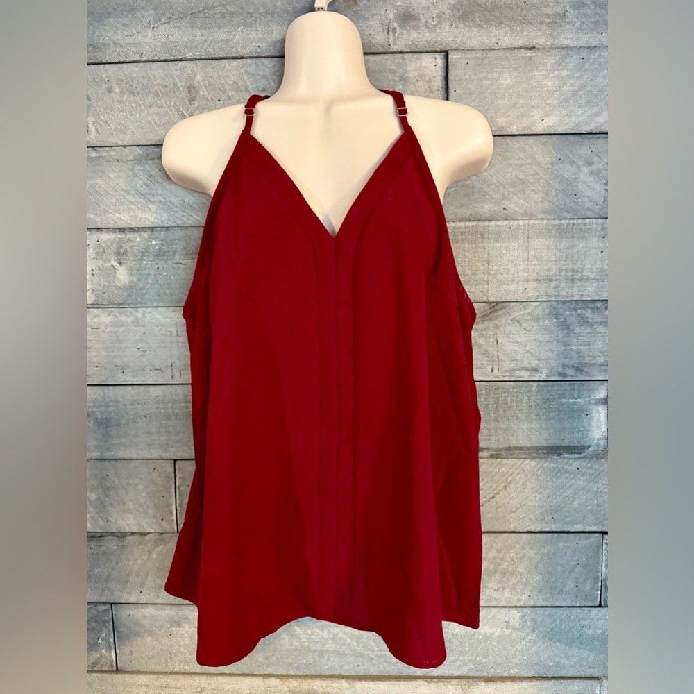 Women's Seamed Design Tank - M